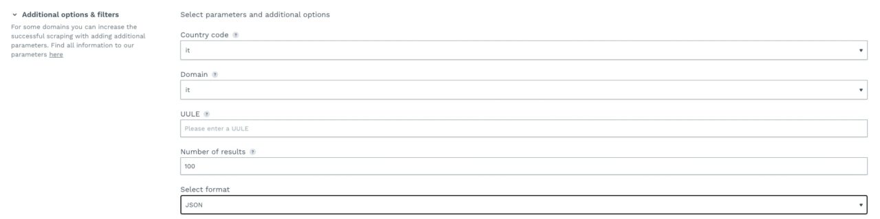 Customizing datapipeline parameters