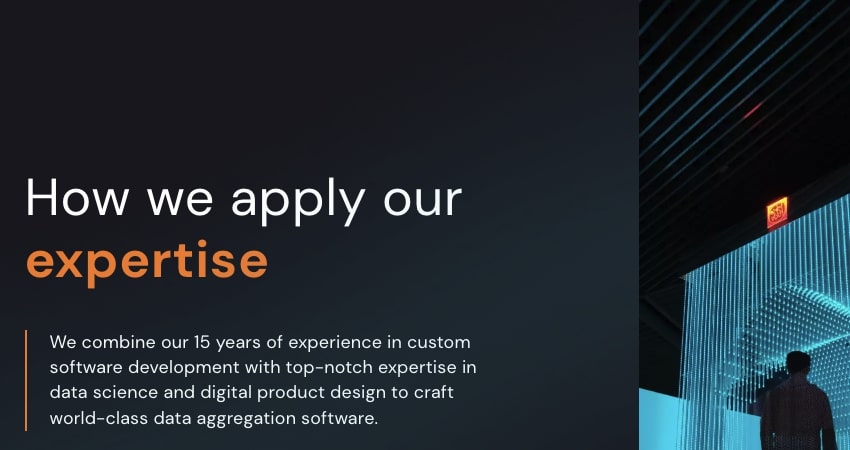 GroupBWT landing page headline